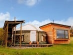 Yurt and cabin Yurt and cabin